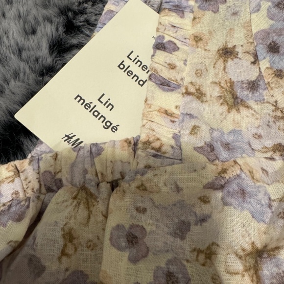 Linen Cropped Blouse - Picture 7 of 10